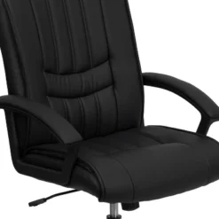 Flash Furniture Mid-Back Black LeatherSoft Swivel Manager's Office Chair With Arms 13 Flash Furniture Mid-Back Black LeatherSoft Swivel Manager's Office Chair With Arms -Flash Furniture GUEST 9c3724c4 bbbe 4e67 be7e 74c6241130dc