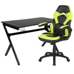 Flash Furniture Gaming Desk And Racing Chair Set With Cup Holder, Headphone Hook & 2 Wire Management Holes 26 Flash Furniture Gaming Desk And Racing Chair Set With Cup Holder, Headphone Hook & 2 Wire Management Holes -Flash Furniture GUEST 9c56e17a b523 47b2 bd67 768109659434