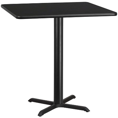 Flash Furniture 42'' Square Laminate Table Top With 33'' X 33'' Table Height Base 2 Flash Furniture 42'' Square Laminate Table Top With 33'' X 33'' Table Height Base - Image 2