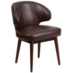 Flash Furniture Comfort Back Series Side Reception Chair With Walnut Legs 19 Flash Furniture Comfort Back Series Side Reception Chair With Walnut Legs -Flash Furniture GUEST a1d3a203 cb58 40e9 b411 eeed3ac62f3c