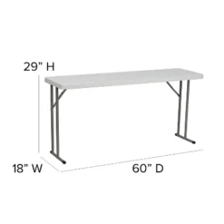 Flash Furniture 5-Foot Granite White Plastic Folding Training Table 5 Flash Furniture 5-Foot Granite White Plastic Folding Training Table -Flash Furniture GUEST a1dc2013 c2d5 4ae7 98b7 431284555152