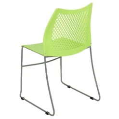 Flash Furniture HERCULES Series 661 Lb. Capacity Stack Chair With Air-Vent Back And Powder Coated Sled Base -Flash Furniture GUEST a5e71bb3 0c46 48e6 b362 f4fa032ab60d
