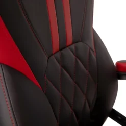 Flash Furniture Ergonomic Office Computer Chair - Adjustable Black And Red Designer Gaming Chair - 360° Swivel - Red Dual Wheel Casters -Flash Furniture GUEST a6da5609 695b 4503 b9de ab9432a81c1d