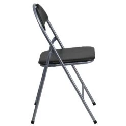 Flash Furniture 2 Pack HERCULES Series Black Vinyl Metal Folding Chair With Carrying Handle 14 Flash Furniture 2 Pack HERCULES Series Black Vinyl Metal Folding Chair With Carrying Handle -Flash Furniture GUEST a71af949 6f73 419b 8fbb 2fd5dc8ea2da