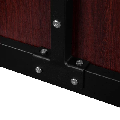 Flash Furniture Modern Commercial Grade Desk Industrial Style Computer Desk Sturdy Home Office Desk - 55" Length 10 Flash Furniture Modern Commercial Grade Desk Industrial Style Computer Desk Sturdy Home Office Desk - 55" Length - Image 10