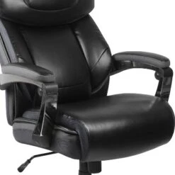 Flash Furniture HERCULES Series Big & Tall 500 Lb. Rated Black LeatherSoft Executive Swivel Ergonomic Office Chair With Adjustable Headrest 12 Flash Furniture HERCULES Series Big & Tall 500 Lb. Rated Black LeatherSoft Executive Swivel Ergonomic Office Chair With Adjustable Headrest -Flash Furniture GUEST a8b93f79 fc4c 4fba add3 cb2007018ce1
