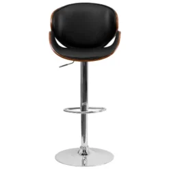 Flash Furniture Bentwood Adjustable Height Barstool With Curved Vinyl Seat And Back 18 Flash Furniture Bentwood Adjustable Height Barstool With Curved Vinyl Seat And Back -Flash Furniture GUEST a93487d8 b165 40b4 8bd8 3f10e9b2fa80