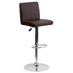 Flash Furniture Contemporary Vinyl Adjustable Height Barstool With Panel Back And Chrome Base 22 Flash Furniture Contemporary Vinyl Adjustable Height Barstool With Panel Back And Chrome Base -Flash Furniture GUEST a940ac3b b969 49ad 8f16 4e5507442193
