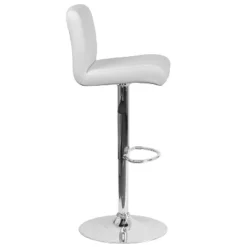 Flash Furniture Contemporary Vinyl Adjustable Height Barstool With Rolled Seat And Chrome Base 23 Flash Furniture Contemporary Vinyl Adjustable Height Barstool With Rolled Seat And Chrome Base -Flash Furniture GUEST a9e9ae30 72cb 41de a39a 356cbc9d11cf