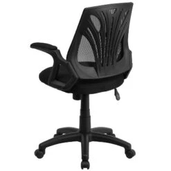 Flash Furniture Mid-Back Designer Black Mesh Swivel Task Office Chair With Open Arms 14 Flash Furniture Mid-Back Designer Black Mesh Swivel Task Office Chair With Open Arms -Flash Furniture GUEST aa6092cb 165b 4a0c ada1 eca220b2eebc
