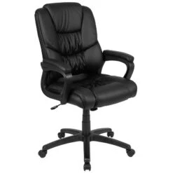 Flash Furniture Flash Fundamentals Big & Tall 400 Lb. Rated LeatherSoft Swivel Office Chair With Padded Arms 28 Flash Furniture Flash Fundamentals Big & Tall 400 Lb. Rated LeatherSoft Swivel Office Chair With Padded Arms -Flash Furniture GUEST ac4a5529 ddd2 4d1f 91c3 04e5f1e03635