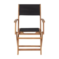 Flash Furniture 2PK All-Weather Acacia Wood And Mesh Folding Bistro Armchairs - Natural/Black 19 Flash Furniture 2PK All-Weather Acacia Wood And Mesh Folding Bistro Armchairs - Natural/Black -Flash Furniture GUEST adf206cd 8f21 4060 b6da ecb288e9f840