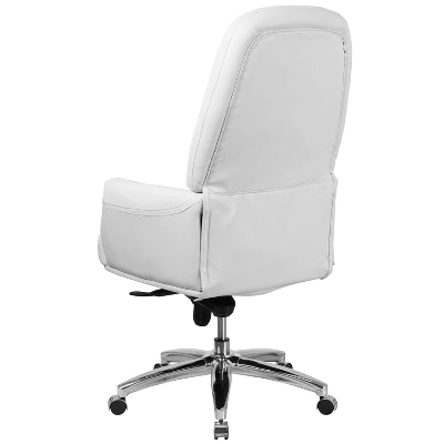 Flash Furniture High Back Traditional Tufted White LeatherSoft Multifunction Executive Swivel Ergonomic Office Chair With Arms 6 Flash Furniture High Back Traditional Tufted White LeatherSoft Multifunction Executive Swivel Ergonomic Office Chair With Arms - Image 6