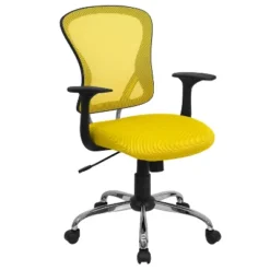 Flash Furniture Mid-Back Mesh Swivel Task Office Chair With Chrome Base And Arms 24 Flash Furniture Mid-Back Mesh Swivel Task Office Chair With Chrome Base And Arms -Flash Furniture GUEST af72212f 455f 436e 9164 e13b44c86528
