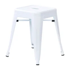 Flash Furniture 18" Table Height Stool, Stackable Backless Metal Indoor Dining Stool, Commercial Grade Restaurant Stool - Set Of 4 22 Flash Furniture 18" Table Height Stool, Stackable Backless Metal Indoor Dining Stool, Commercial Grade Restaurant Stool - Set Of 4 -Flash Furniture GUEST b0fef006 b8d5 44d1 ab33 175943021881