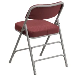 Flash Furniture 2 Pack HERCULES Series Premium Curved Triple Braced & Hinged Fabric Upholstered Metal Folding Chair 16 Flash Furniture 2 Pack HERCULES Series Premium Curved Triple Braced & Hinged Fabric Upholstered Metal Folding Chair -Flash Furniture GUEST b471b639 2bbc 4896 a12a a221a5775898