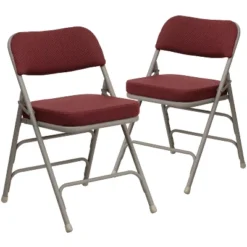 Flash Furniture 2 Pack HERCULES Series Premium Curved Triple Braced & Double Hinged Fabric Upholstered Metal Folding Chair 23 Flash Furniture 2 Pack HERCULES Series Premium Curved Triple Braced & Double Hinged Fabric Upholstered Metal Folding Chair -Flash Furniture GUEST b541b79e e5c6 4ec0 aa73 f4707dedac67