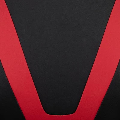 Flash Furniture X30 Gaming Chair Racing Office Ergonomic Computer Chair With Fully Reclining Back And Slide-Out Footrest In Red LeatherSoft 3 Flash Furniture X30 Gaming Chair Racing Office Ergonomic Computer Chair With Fully Reclining Back And Slide-Out Footrest In Red LeatherSoft - Image 3