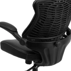 Flash Furniture Kale Mid-Back Black LeatherSoft Executive Swivel Ergonomic Office Chair With Back Angle Adjustment And Flip-Up Arms 12 Flash Furniture Kale Mid-Back Black LeatherSoft Executive Swivel Ergonomic Office Chair With Back Angle Adjustment And Flip-Up Arms -Flash Furniture GUEST b71f6a45 aa3a 4374 b002 7cd30d7df1aa