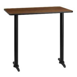 Flash Furniture 30'' X 42'' Rectangular Laminate Table Top With 5'' X 22'' Bar Height Table Bases 5 Flash Furniture 30'' X 42'' Rectangular Laminate Table Top With 5'' X 22'' Bar Height Table Bases -Flash Furniture GUEST b9205f8a eaee 48f6 a8c2 a44901ecac59