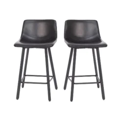 Flash Furniture Caleb Modern Armless 24 Inch Counter Height Stools Commercial Grade With Footrests And Matte Metal Frames, Set Of 2 24 Flash Furniture Caleb Modern Armless 24 Inch Counter Height Stools Commercial Grade With Footrests And Matte Metal Frames, Set Of 2 -Flash Furniture GUEST b9326346 c1da 4cf7 98b2 7b362f522d67