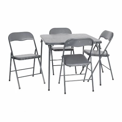 Flash Furniture 5 Piece Folding Card Table And Chair Set 18 Flash Furniture 5 Piece Folding Card Table And Chair Set - Image 18