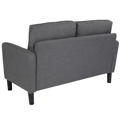 Flash Furniture Washington Park Upholstered Loveseat 1 Flash Furniture Washington Park Upholstered Loveseat