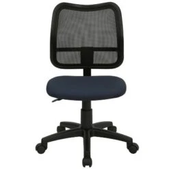 Flash Furniture Mid-Back Navy Blue Mesh Swivel Task Office Chair 5 Flash Furniture Mid-Back Navy Blue Mesh Swivel Task Office Chair -Flash Furniture GUEST bc12b415 98d2 47ed bfac 9c2590ff883c