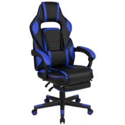 Flash Furniture X40 Gaming Chair Racing Ergonomic Computer Chair With Fully Reclining Back/Arms, Slide-Out Footrest, Massaging Lumbar 34 Flash Furniture X40 Gaming Chair Racing Ergonomic Computer Chair With Fully Reclining Back/Arms, Slide-Out Footrest, Massaging Lumbar -Flash Furniture GUEST bc380155 cd67 4437 9d09 e25217e22ed5