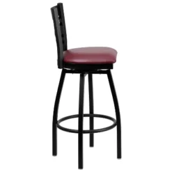 Flash Furniture Black ''X'' Back Swivel Metal Barstool 16 Flash Furniture Black ''X'' Back Swivel Metal Barstool -Flash Furniture GUEST bd414b72 7e04 494d 9707 3cd29734de02