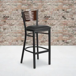 Flash Furniture Black Decorative Slat Back Metal Restaurant Barstool 17 Flash Furniture Black Decorative Slat Back Metal Restaurant Barstool -Flash Furniture GUEST bdaf968f 3e7f 44ad a169 135eb7a35d06