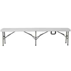 Flash Furniture 11''W X 72"L Bi-Fold Granite White Folding Bench With Carrying Handle 9 Flash Furniture 11''W X 72"L Bi-Fold Granite White Folding Bench With Carrying Handle -Flash Furniture GUEST c0edc824 eafb 485b ac44 82529908a951