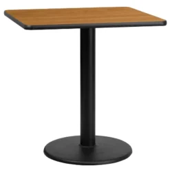 Flash Furniture 30'' Square Laminate Table Top With 18'' Round Table Height Base 7 Flash Furniture 30'' Square Laminate Table Top With 18'' Round Table Height Base -Flash Furniture GUEST c250036c 6880 40d3 a42c f5414ce920d6