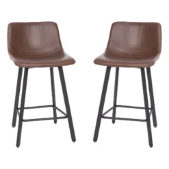 Flash Furniture Caleb Modern Armless 24 Inch Counter Height Stools Commercial Grade With Footrests And Matte Metal Frames, Set Of 2 27 Flash Furniture Caleb Modern Armless 24 Inch Counter Height Stools Commercial Grade With Footrests And Matte Metal Frames, Set Of 2 -Flash Furniture GUEST c29b22ea cc82 41c8 948e 7d44bcab7dd2