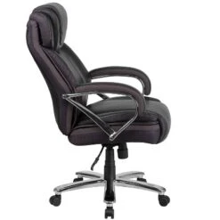 Flash Furniture HERCULES Series Big & Tall 500 Lb. Rated LeatherSoft Executive Swivel Ergonomic Office Chair With Extra Wide Seat -Flash Furniture GUEST c4c7e84a c7cb 4493 b379 5c8b421ab68f