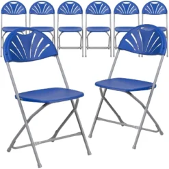 Flash Furniture 8 Pack HERCULES Series 650 Lb. Capacity Plastic Fan Back Folding Chair 25 Flash Furniture 8 Pack HERCULES Series 650 Lb. Capacity Plastic Fan Back Folding Chair -Flash Furniture GUEST c652aba0 9d70 4fb4 b8f6 6415202ef5ce