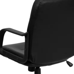 Flash Furniture Paulson Mid-Back Black Glove Vinyl Executive Swivel Office Chair With Arms 12 Flash Furniture Paulson Mid-Back Black Glove Vinyl Executive Swivel Office Chair With Arms -Flash Furniture GUEST c82ba5ec bf60 4054 8c09 685692ff1885