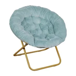 Flash Furniture Gwen 38" Oversize Portable Faux Fur Folding Saucer Moon Chair For Dorm And Bedroom 23 Flash Furniture Gwen 38" Oversize Portable Faux Fur Folding Saucer Moon Chair For Dorm And Bedroom -Flash Furniture GUEST c8376311 912e 4d6c ab27 59edd57a7d8e