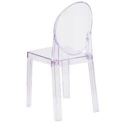 Flash Furniture Ghost Chair With Oval Back In Transparent Crystal 14 Flash Furniture Ghost Chair With Oval Back In Transparent Crystal -Flash Furniture GUEST c85ec33f 9a9e 4e02 9707 6ea8e050c506