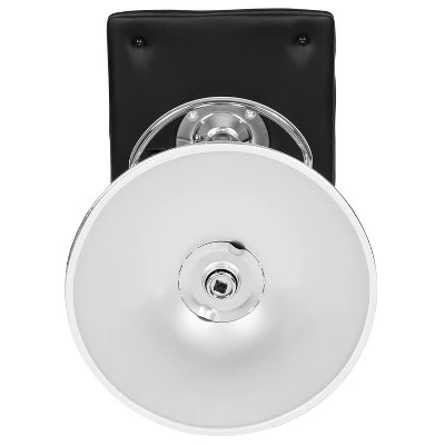 Flash Furniture Modern Vinyl Adjustable Height Barstool With Horizontal Stitch Back 9 Flash Furniture Modern Vinyl Adjustable Height Barstool With Horizontal Stitch Back - Image 9