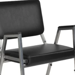 Flash Furniture HERCULES Series 1000 Lb. Rated Black Antimicrobial Vinyl Bariatric Medical Reception Arm Chair With 3/4 Panel Back 12 Flash Furniture HERCULES Series 1000 Lb. Rated Black Antimicrobial Vinyl Bariatric Medical Reception Arm Chair With 3/4 Panel Back -Flash Furniture GUEST cb268e48 dd83 45ed b613 ba38d002da56