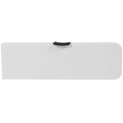 Flash Furniture 11''W X 72"L Bi-Fold Granite White Folding Bench With Carrying Handle 2 Flash Furniture 11''W X 72"L Bi-Fold Granite White Folding Bench With Carrying Handle - Image 2