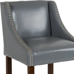 Flash Furniture Carmel Series 24" High Transitional Wood Counter Height Stool With Accent Nail Trim 16 Flash Furniture Carmel Series 24" High Transitional Wood Counter Height Stool With Accent Nail Trim -Flash Furniture GUEST d3a63889 dc7d 4a21 9c4b a39f641b3e88