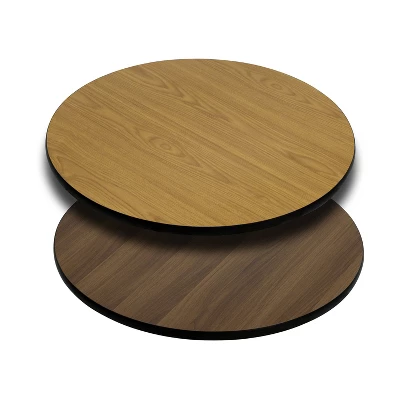 Flash Furniture 30'' Round Table Top With Reversible Laminate Top 1 Flash Furniture 30'' Round Table Top With Reversible Laminate Top