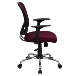 Flash Furniture Mid-Back Mesh Swivel Task Office Chair With Chrome Base And Arms 20 Flash Furniture Mid-Back Mesh Swivel Task Office Chair With Chrome Base And Arms -Flash Furniture GUEST d5ef1421 b0cb 4cb1 a7d9 255ec2791256