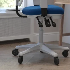 Flash Furniture Nicholas Mid-Back Multifunction Executive Swivel Ergonomic Office Chair With Adjustable Arms And Transparent Roller Wheels 21 Flash Furniture Nicholas Mid-Back Multifunction Executive Swivel Ergonomic Office Chair With Adjustable Arms And Transparent Roller Wheels -Flash Furniture GUEST d69b3354 29fc 4ddf ab88 133c5b1ce653