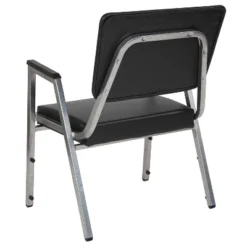 Flash Furniture HERCULES Series 1000 Lb. Rated Black Antimicrobial Vinyl Bariatric Medical Reception Arm Chair With 3/4 Panel Back 14 Flash Furniture HERCULES Series 1000 Lb. Rated Black Antimicrobial Vinyl Bariatric Medical Reception Arm Chair With 3/4 Panel Back -Flash Furniture GUEST d6e765ef 2c72 4696 8460 1608ada61dad