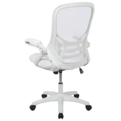 Flash Furniture Porter High Back White Mesh Ergonomic Swivel Office Chair With White Frame And Flip-up Arms 20 Flash Furniture Porter High Back White Mesh Ergonomic Swivel Office Chair With White Frame And Flip-up Arms -Flash Furniture GUEST d8d6a538 8b67 48f5 89f0 a2f8d9638aba