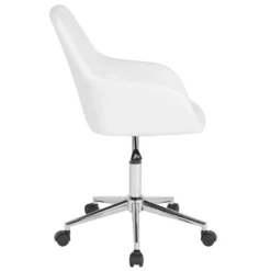 Flash Furniture Cortana Home And Office Mid-Back Chair In White LeatherSoft 6 Flash Furniture Cortana Home And Office Mid-Back Chair In White LeatherSoft -Flash Furniture GUEST da42c727 78f0 4bb9 95f7 42bff1ef137c