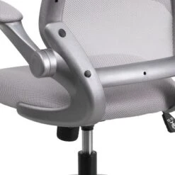 Flash Furniture Mid-Back Mesh Swivel Ergonomic Task Office Chair With Gray Frame And Flip-Up Arms -Flash Furniture GUEST dd6f91ea 1cf7 43b4 b693 156a7d347e63